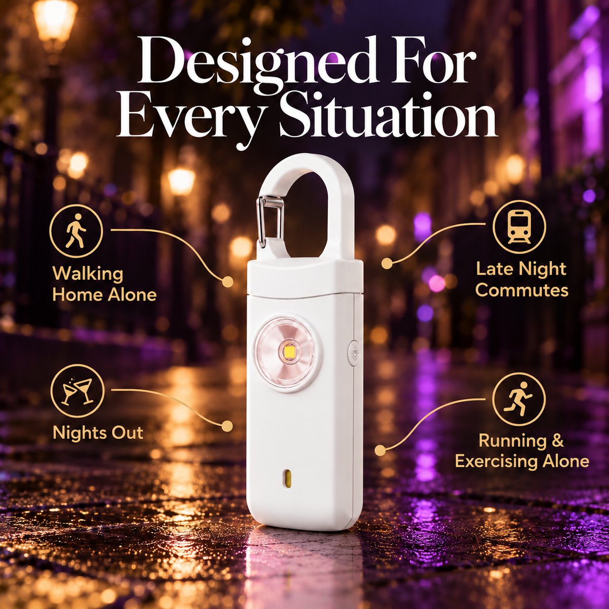 Lyra Women's Safety Alarm