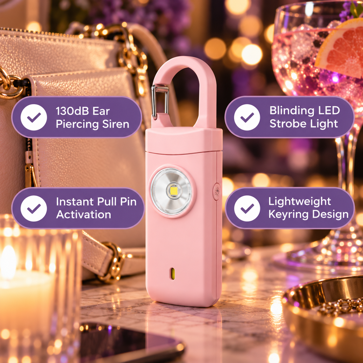 Lyra Women's Safety Alarm